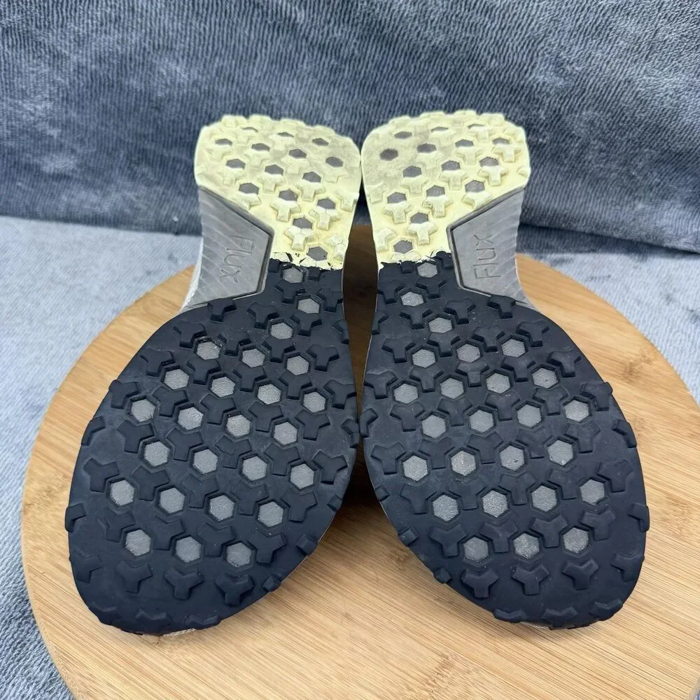 Flux Footwear Shoes Womens Size 7.5 Beige Mesh Running Athletic Gym Sneakers